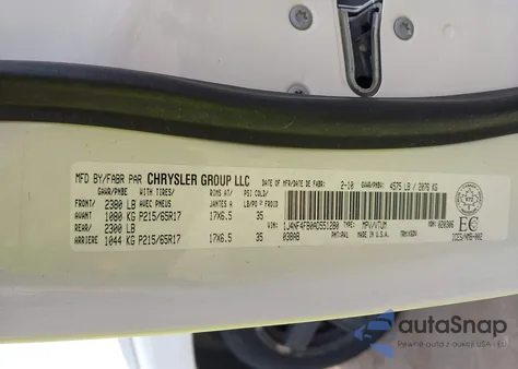 2010 Jeep Compass Sport/North z USA, uszkodzony, nr VIN 1J4NF4FB0AD551280